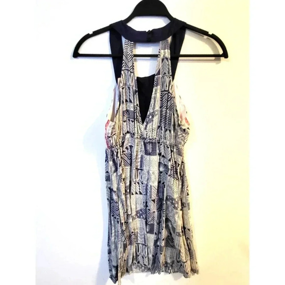 Flying Tomato Embroidered Print Tunic Dress - Picture 7 of 8